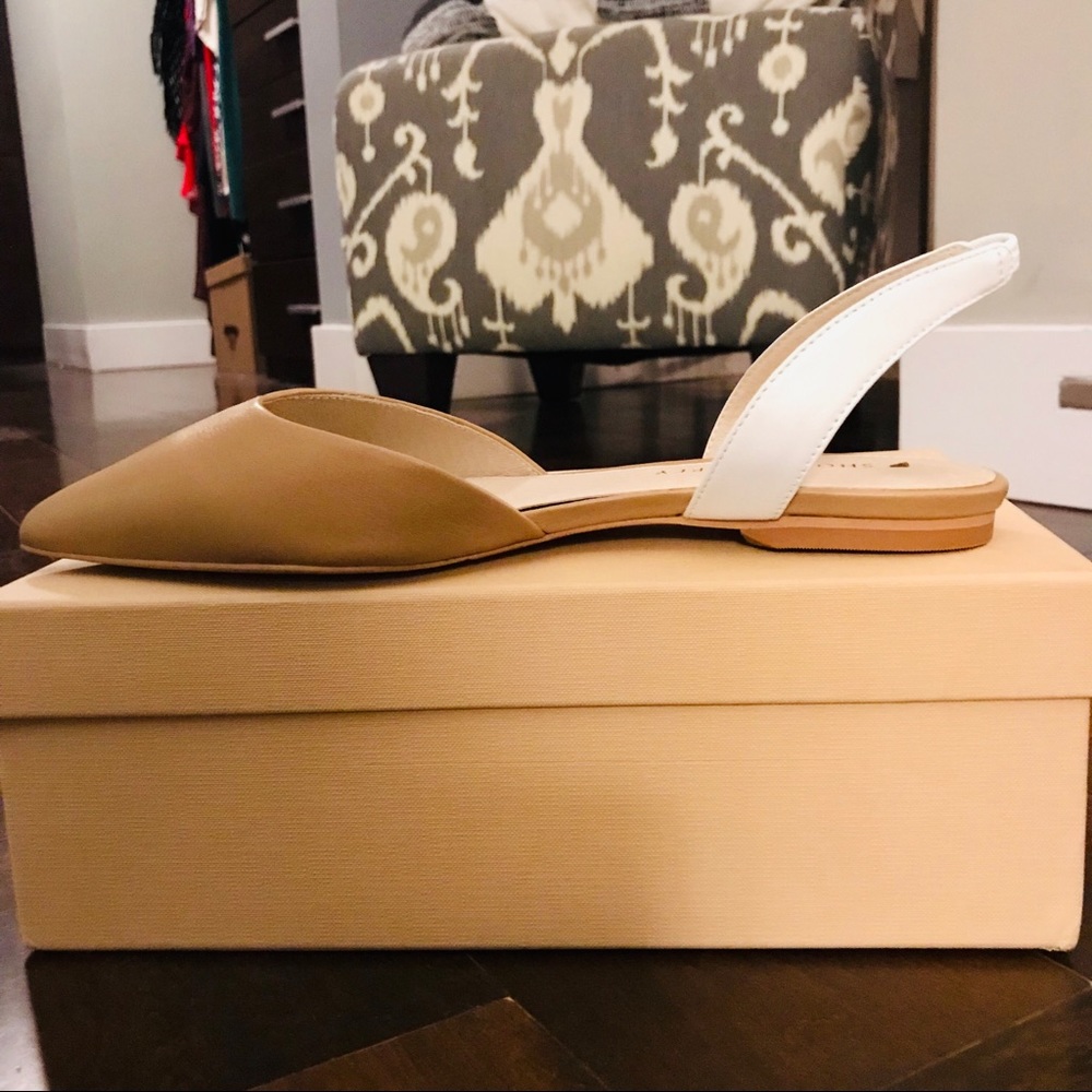 NIB Shoes of Prey Nude D’Orsay Flats 8.5W